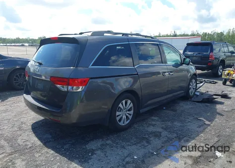 2016 Honda Odyssey Ex-L z USA, uszkodzony, nr VIN 5FNRL5H61GB147444
